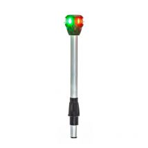 Feu de navigation LED sur hampe bi colore 25 cm (2MN) 3 plots - Attwood
