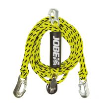 Bride Traction Jobe 2 Personnes – Poulie Jaune 12ft / Bouée Tractée Ski Nautique