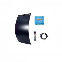 KIT Solaire Souple Bateau ET Camping CAR 110W Hpflex Tedlar Noir 12V - Energie Mobile