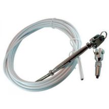 Kit Filière Inox Sertissage Sans Outils – 10 m – Câble Gainé PVC Ø4 mm / Ridoir / Embout