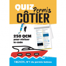 Bloc quiz permis cotier - 250 qcm pour tester vos connaissances