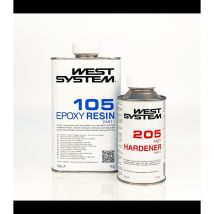 Kit époxy rapide 105/205A (1,2 kg) - WEST SYSTEM