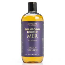 Shampooing douche eau de mer argan verveine 500 ml - docksoap