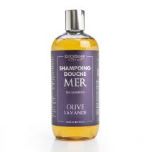Shampooing douche eau de mer olive lavande 500 ml - docksoap