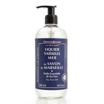 Liquide Vaisselle Eau De Mer Tea Tree 500 Ml - Docksoap - Docksoap