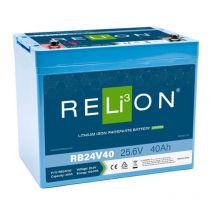Batterie lithium lifepo4 24v - 40ah - relion