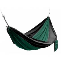 Hamac de randonnée léger nylon noir/vert - Frendo