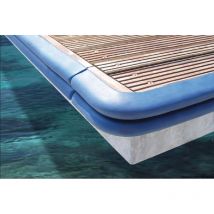 Défense Ponton Souple EVA Bleue 760 mm – Résistante Chocs / Osculati Quai Marine