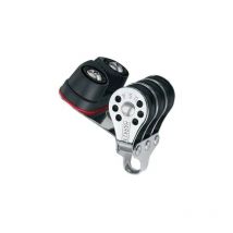 Poulie Micro Block triple réa de 22 mm + taquet 423 - Harken