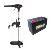 Pack moteur électrique 65LBS + Batterie à Décharge Lente 75Ah