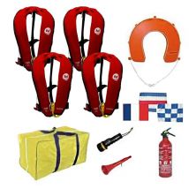Sac d'armement côtier Premium Gilets autogonflants 4 personnes - Orangemarine