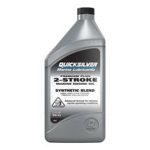 Huile moteur hors-bord 2 temps premium plus TCW3 - 1l - Quicksilver