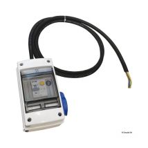 Tableau Électrique 16A IP65 – Osculati – Disjoncteur Différentiel / Prise Schuko