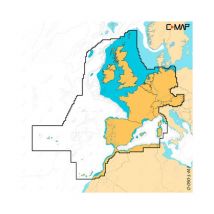 Carte C-map Discover X - Europe Centrale Ouest MicroSD / SD