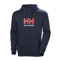 Sweat Capuche Helly Hansen Logo Hoodie Bleu Marine – Coton/Polyester / Nautique