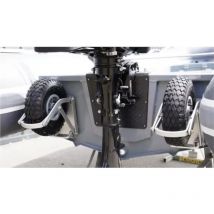 Roues de mise a l eau aluminium retractable 3d tender