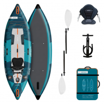 Pack Kayak Gonflable Complet Abstract Azura 320 1 Personne - Abstract