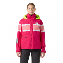 Veste Quart Femme Helly Hansen Salt Original Rose – Imperméable – Flag Stripe