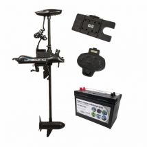 Pack Moteur Cayman B 55 Gps - 55lbs Avec Pédale - Batterie Plomb - Plaque Quick Release - Haswing - Haswing