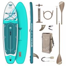Paddle Gonflable WOW Crossover 11.6 Double Chambre – SUP Randonnée / Duo – 240 cm