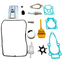 Kit Entretien Moteur 9,8 CV – Orangemarine – Bougies Turbine Joints Anode