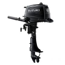 Moteur Hors-Bord Suzuki 5 CV 4T Arbre Court – 138 cm³ – 25 kg – Annexe ≤2,80 m