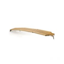Passerelle pliante en Inox et caillebotis 220 cm - Trem