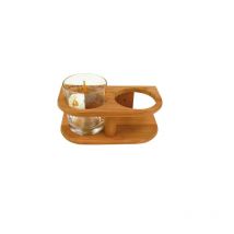 Support de verres bamboo 2 verres - BAMBOO MARINE SYSTEM