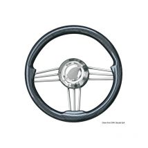 Volant inox couronne carbone 350mm
