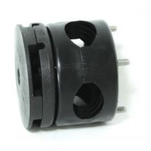 Collier de fixation pour porte pare-battage inox