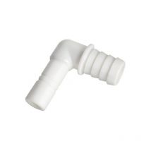 Raccord cylindrique coudé pour tuyau de 20mm - Whale