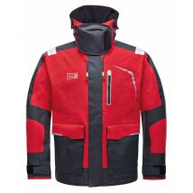 Hochsee Segeljacke Hobart III Marinepool - rot