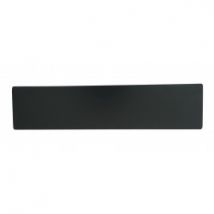 Holz-Sitz schwarz 65x20 cm