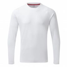 Langarm-t-shirt MIT Uv-schutz 50+ FÜR Herren - UV011 Weiss -gill