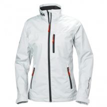Crew Fleece-gefütterte Damen Deckjacke Weiß - Helly Hansen