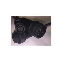 Y-Adapterkabel für Realvision- und Airmar-600-Watt-Geber (25-Pin auf 7-/25-Pin)