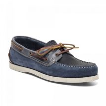 TBS Bootsschuhe Herren Leder - Phenis marineblau / blau