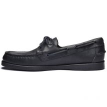 Docksides Portland Sebago schwarz Bootsschuhe Herren Leder