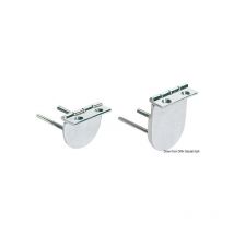 Charnières inox épaisseur 4 mm - pour capots