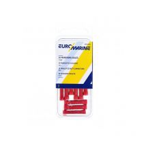 Isolierte Verlängerungshüllen - ROT - Paket 10