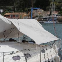 Bimini Sonnensegel-ripstop Grau - Coversy