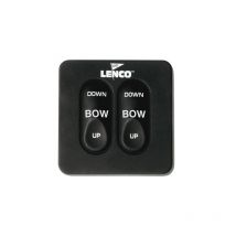 ISK wasserdichter Doppelschalter ohne LED - LENCO