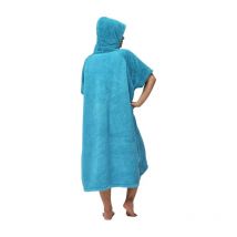 AFTER ESSENTIAL SHERPA PONCHO Blau