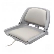 Klappbarer Steuermann-Sitz, Polster grau