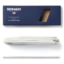 Sebago - Lacets Cuir Chaussure Bateau Blanc- Sebago