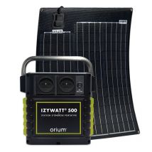 3 752 / 5 000 Résultats de traduction Izywatt 500Wh tragbare Energiestation + halbstarres 50W-Panel - Orium