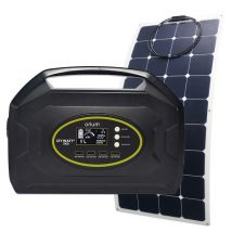 Tragbare Energiestation Izywatt 1000 + Halbstarres Solarpanel 120W - Orium