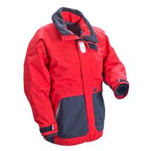 Platimo Rote und schwarze Coastal Shift Jacke
