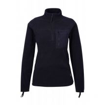 Polartec Fleece-Sweatshirt mit Reißverschluss Molene Schwarz - Bermudes