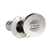 Stöpsel waste aisi316 Form poliert 38mm - osculati